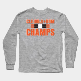 Cleveland Football Champ Equation Long Sleeve T-Shirt